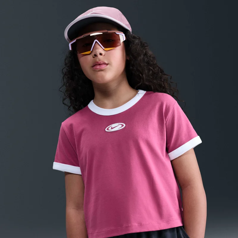 Nike Kids' Sportswear Cropped T-Shirt