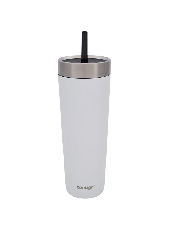 Contigo Luxe Thermalock Vacuum Insulation Stainless Steel Spill-Proof Tumbler Salt 24 oz 2212917