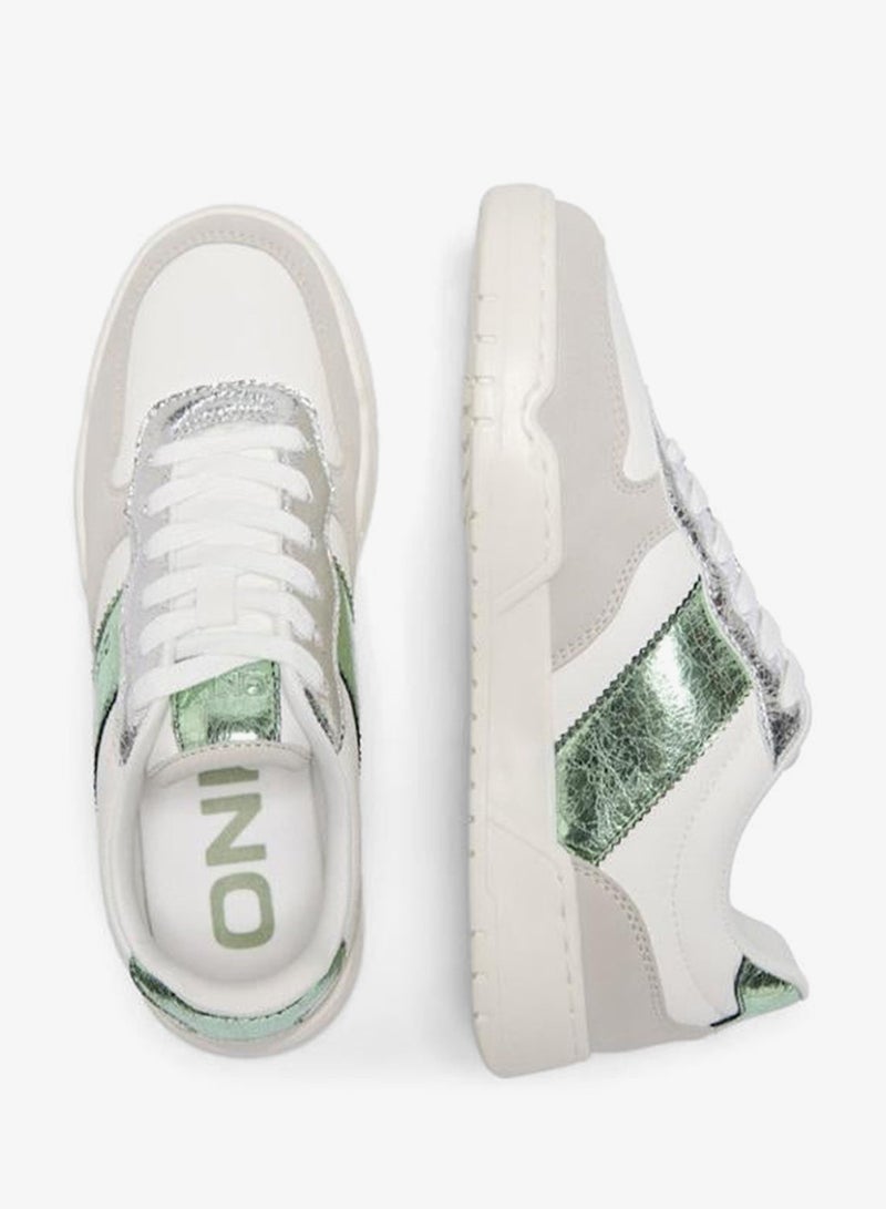 اونلي سنيكرز أونلسويفت-4 بجوانب جلد صناعي - Image 4