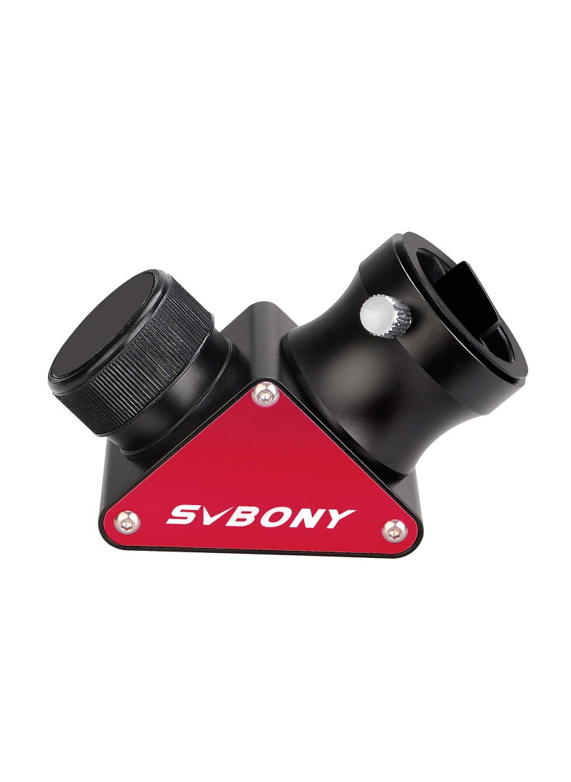 SVBONY SVBONY SV188P Dielectric Mirror Star Diagonal, 90 Degree Mirror Diagonal, 99% Reflectivity Dielectric Coatings with Brass Compression Rings (1.25 inch)  - Image 1