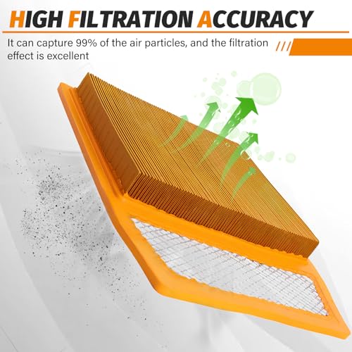 SOLLON 707800327 Air Filter Cleaner Replacement for Can-Am Commander 1000 1000R XT 800R EFI Max 1000 LTD 1000R 4x4 800R DPS Maverick 1000 1000R 800R Max X XT XTP XDS XMR XRS XXC DPS LTD 2011-2019 - Image 4