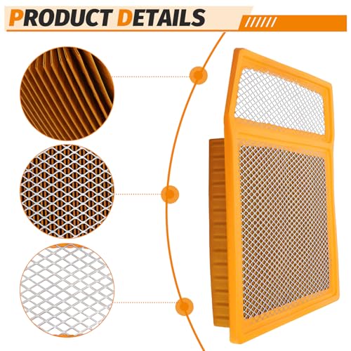SOLLON 707800327 Air Filter Cleaner Replacement for Can-Am Commander 1000 1000R XT 800R EFI Max 1000 LTD 1000R 4x4 800R DPS Maverick 1000 1000R 800R Max X XT XTP XDS XMR XRS XXC DPS LTD 2011-2019 - Image 3