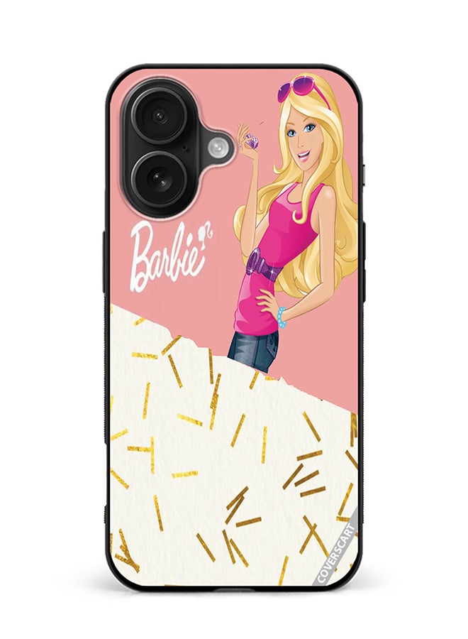 COVERSCART Protective Case Cover For Apple iPhone 16 Plus Barbie Design Multicolour