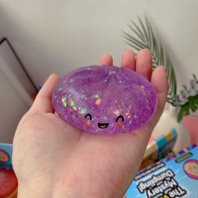 Cartoon Smiling Face Squishy Toy Steam Bun Shape Stress Relief Toy - Image 1