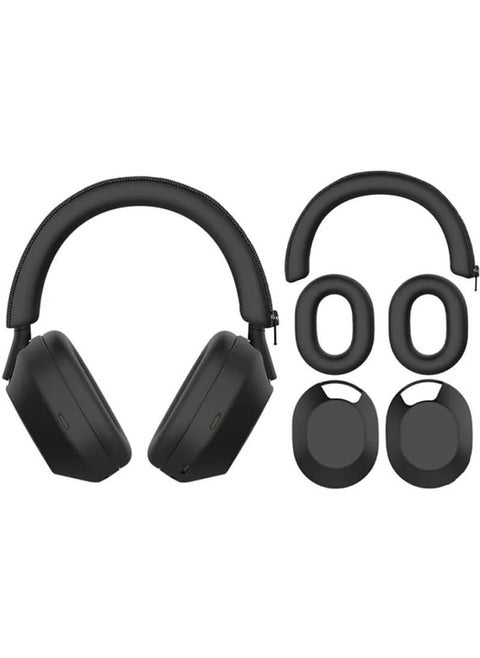 3PCS New Case For Sony WH-1000XM5 Headphone Protective Cases Washable Silicone Fall Protection Cover
