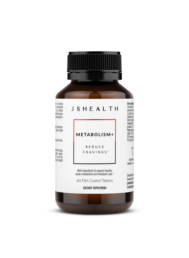 JSHealth فيتامينات JSHealth، تركيبة ميتابوليزم+، دعم الطاقة الطبيعية الصحية، مكمل صيانة الميتابوليزم (60 كبسولة) - Image 1