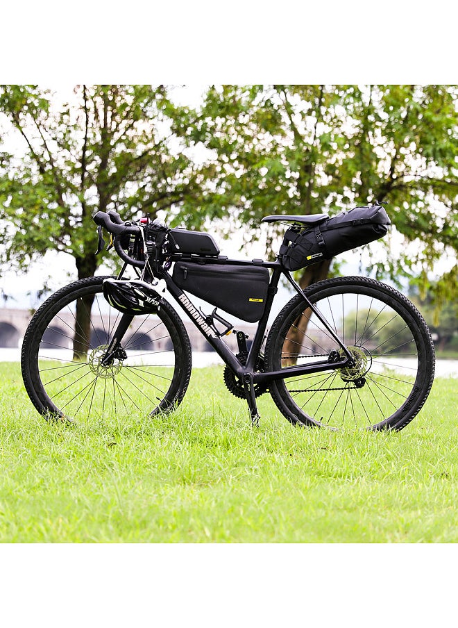 Rhinowalk Bike Saddle Tube Bag Waterproof Bicycle Under Seats Bag Large Capacity Cycle Storage Bag Quick Release Bicycle Accessories  - Image 2