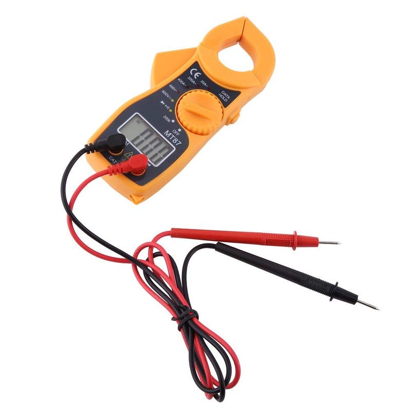AYNEFY Digital Multimeter, Digital Clamp Meter Multimeter AC DC Voltmeter Volt Ohm Amp Tester US - Image 1