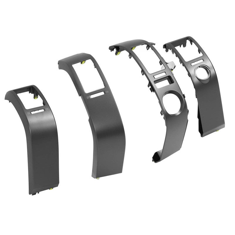 AC Dash Air Vent Cover Trim: 2004-2009 Prius, Matte Black ABS Material - OE Number 55670‑47060, Scratch Resistant Replacement Air Vent Trim for Right Hand Drive Vehicle Interior Embellishment - Image 3