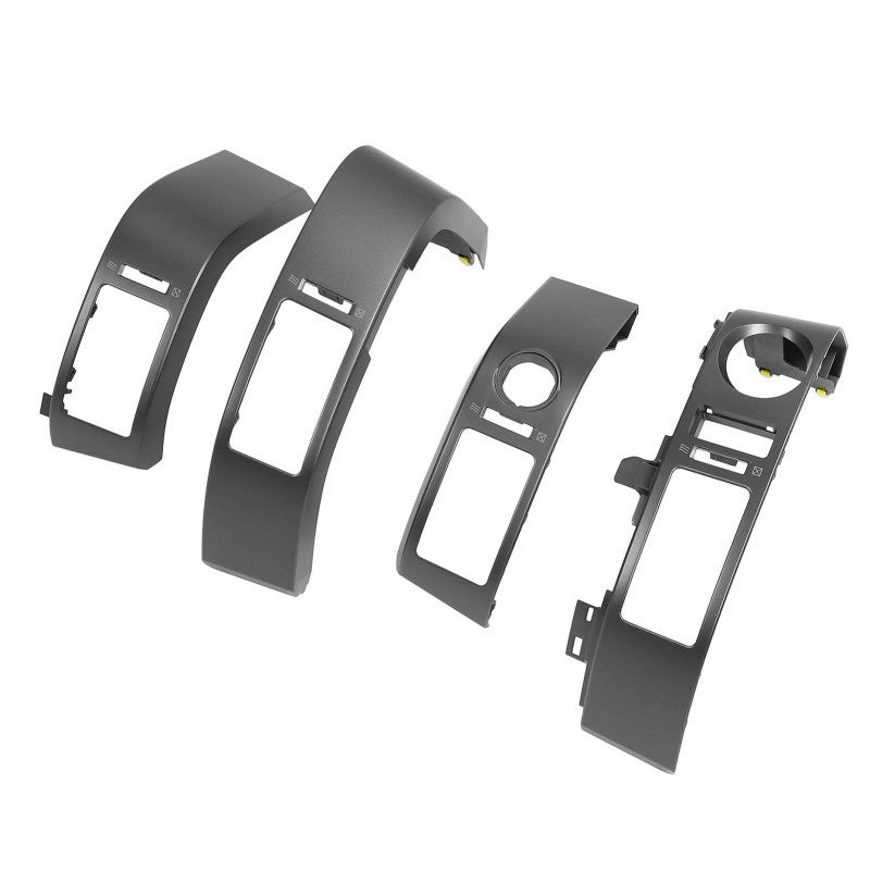 AC Dash Air Vent Cover Trim: 2004-2009 Prius, Matte Black ABS Material - OE Number 55670‑47060, Scratch Resistant Replacement Air Vent Trim for Right Hand Drive Vehicle Interior Embellishment - Image 4