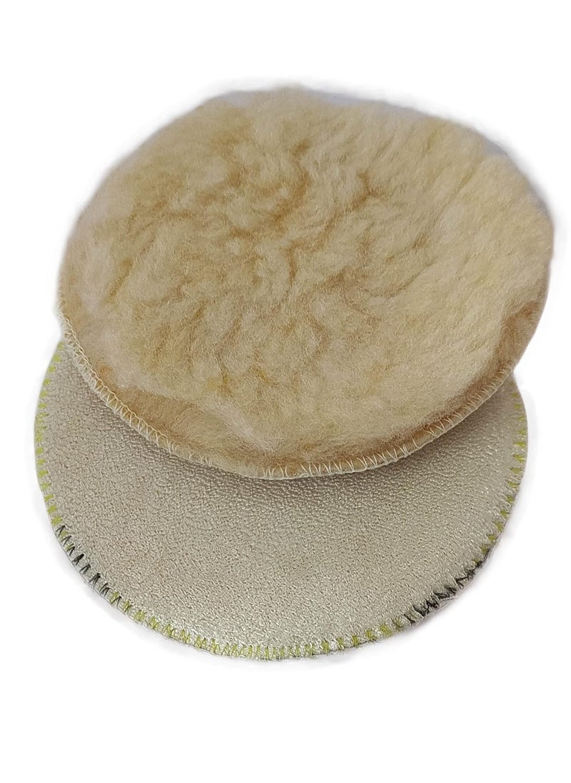Inditrust Inditrust 2pc 5inch 15mm Soft wool pad for polishing car bike and etc  - Image 4