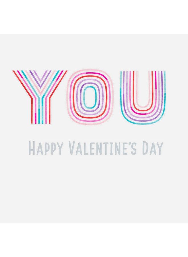 Hallmark Pack Of Valentines Day Cards Glitter Love (6 Valentine'S Day Cards With Envelopes) - Image 4