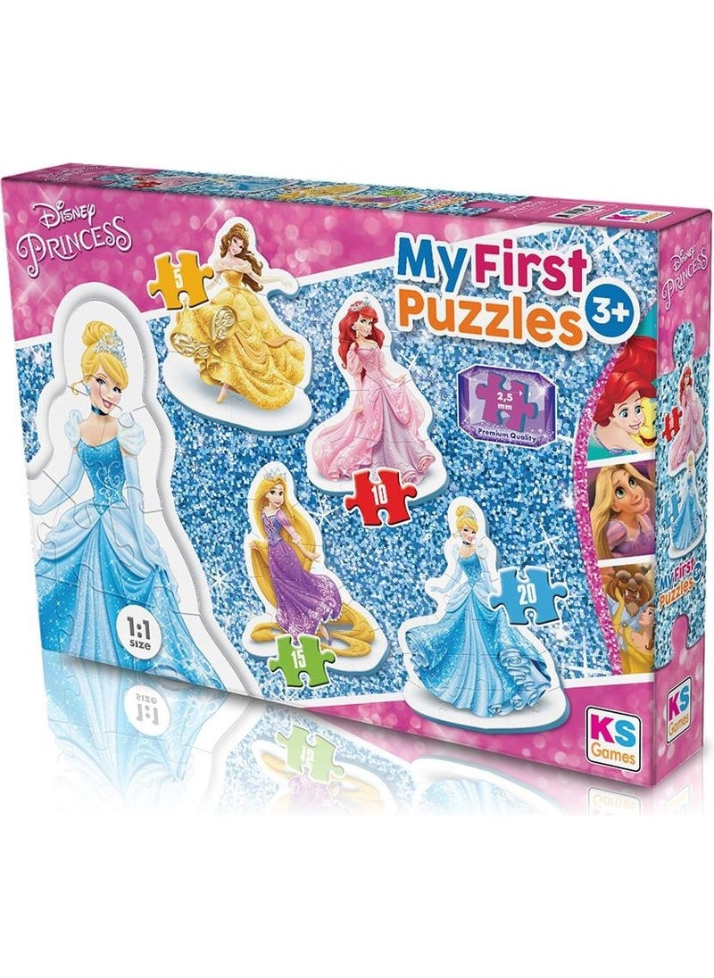 KS Games Princess My First Puzzles 4 In 1 Piece Puzzle  - Image 1