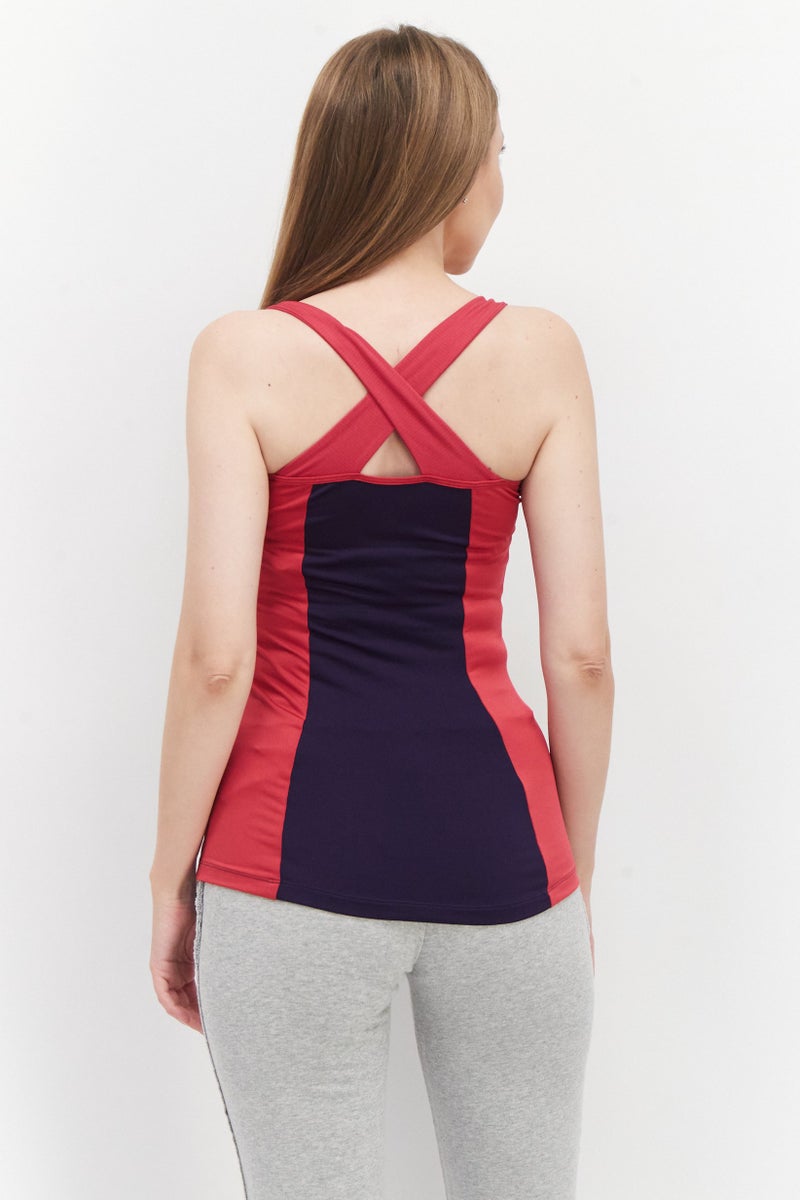 asics Women Sportswear Fit Training Tank Top, Purple - Image 3