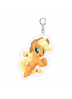 My Little Pony Acrylic Keychain CharmsDouble-sided sandwich Apple Jiaer Double-sided sandwich Apple Jiaer