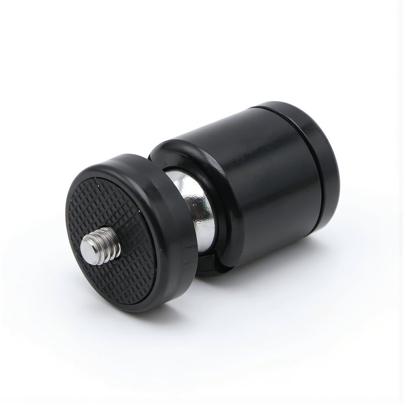 Mini Ball Head 360 Rotation for Camera Phone Light Tripod Vlog Stream Photo Studio Use - Image 1