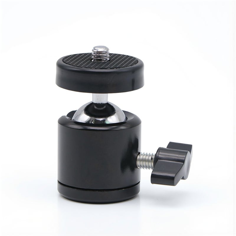 Mini Ball Head 360 Rotation for Camera Phone Light Tripod Vlog Stream Photo Studio Use - Image 5
