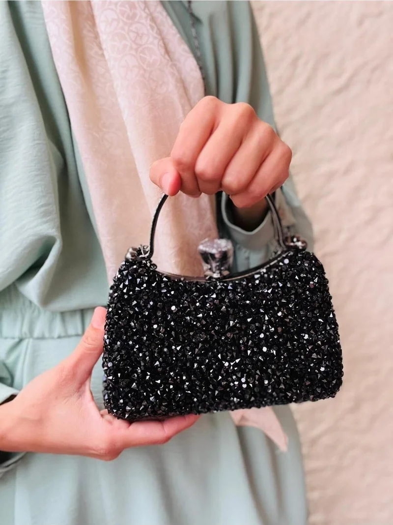 Çanta Trend Bag Trend Evening Long Chain Detailed Women's Bag