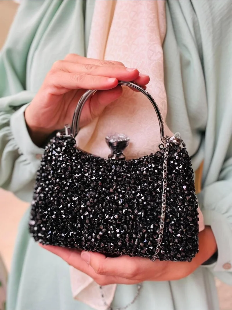 Çanta Trend Bag Trend Evening Long Chain Detailed Women's Bag