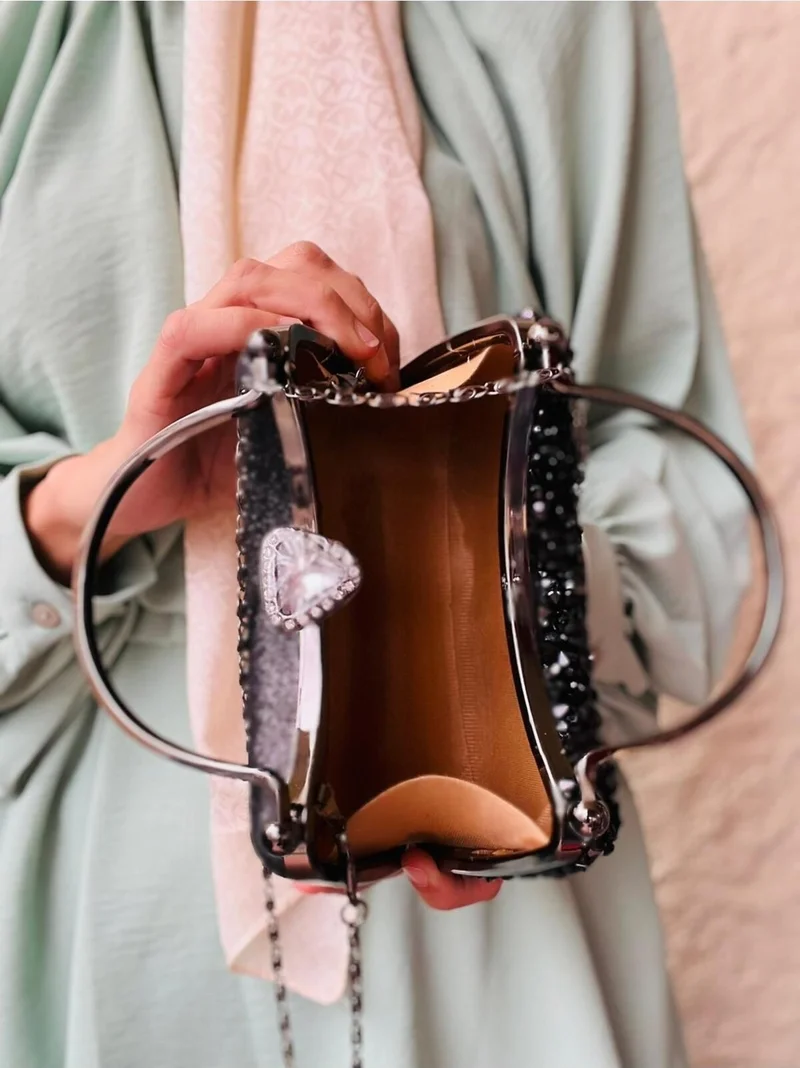 Çanta Trend Bag Trend Evening Long Chain Detailed Women's Bag