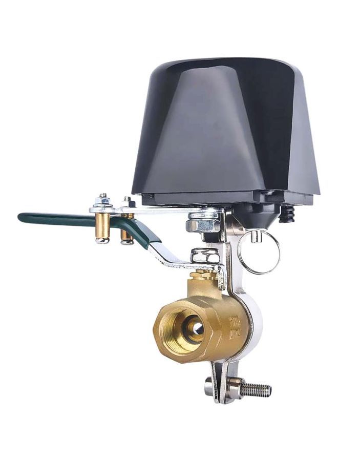 NIBEMINENT WiFi Automation Control Valve For Gas Water Controller Black/Silver/Gold 13x9x11.8centimeter - Image 1