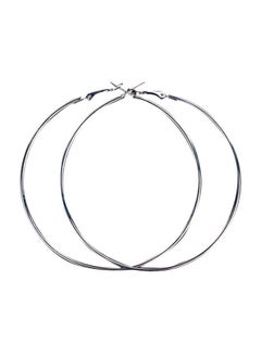 Pair Of 6 Big Circle Hoop Earrings
