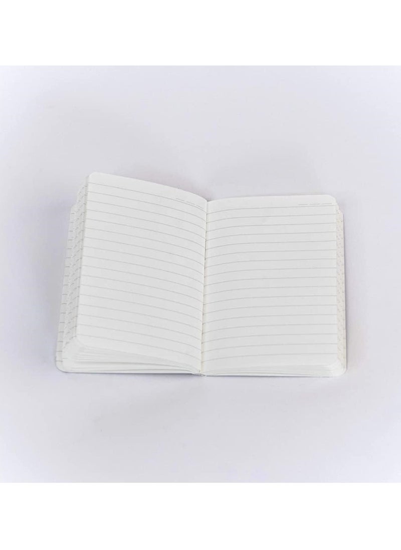 FACTOR NOTES دفتر ملاحظات صغير مسطر بحجم A6، سمك 90 جم/م2، 112 صفحة  - Image 3