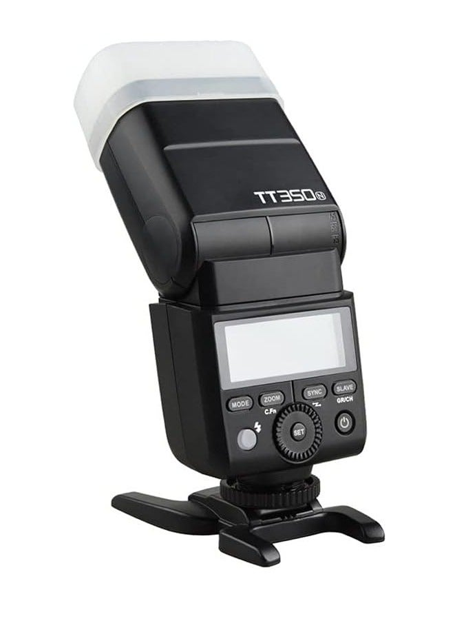 Godox TT350N Speedlite Camera Flash for Nikon 2.4G Wireless X System 1/8000s TTL HSS Mini 2500mAh Lithium Battery 0.1~2.2s Recycle Time Gehörena D800 D700 D7100 D7000 D5200 - Image 3