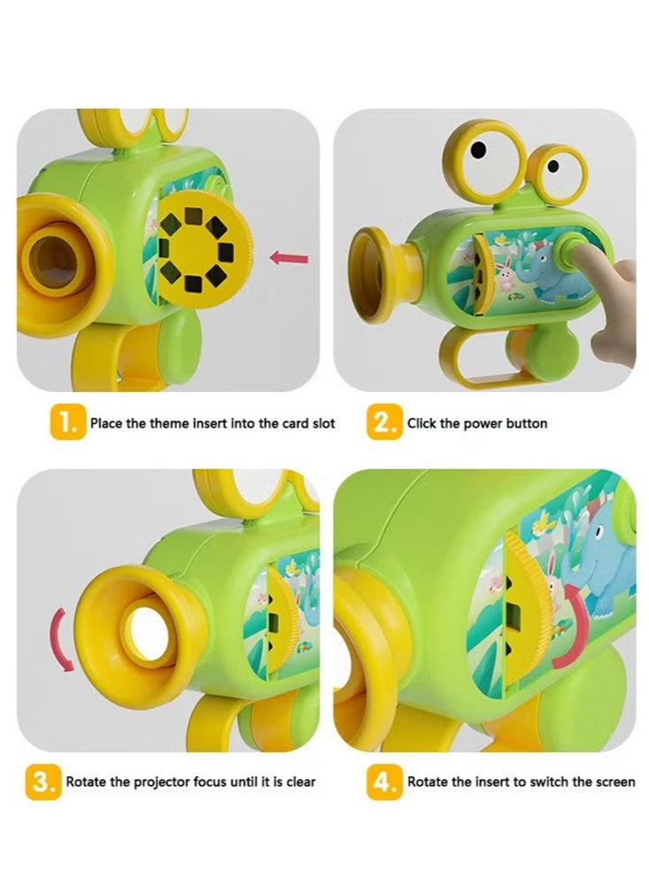 NoorTech 12-Themes Light-Up Flashlight Projector for Bedtime Stories Interactive Learning System with 96 Picture Scenes Early Cognitive Puzzle Toy Children's12-Themes Light-Up Flashlight Projector for Bedtime Stories Interactive Learning System with 96 Picture Scenes Early Cognitive Puzzle Toy Children's - Image 2