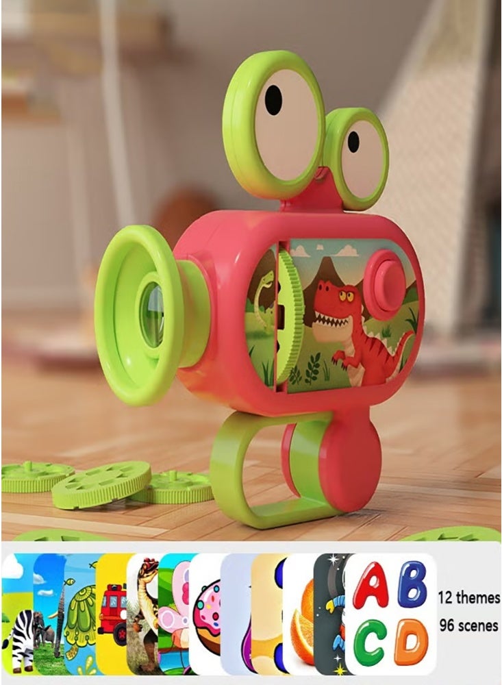 NoorTech 12-Themes Light-Up Flashlight Projector for Bedtime Stories Interactive Learning System with 96 Picture Scenes Early Cognitive Puzzle Toy Children's12-Themes Light-Up Flashlight Projector for Bedtime Stories Interactive Learning System with 96 Picture Scenes Early Cognitive Puzzle Toy Children's - Image 3