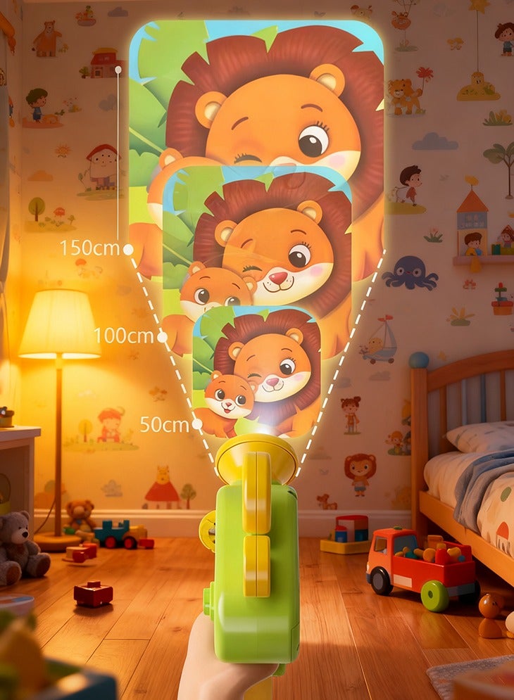 NoorTech 12-Themes Light-Up Flashlight Projector for Bedtime Stories Interactive Learning System with 96 Picture Scenes Early Cognitive Puzzle Toy Children's12-Themes Light-Up Flashlight Projector for Bedtime Stories Interactive Learning System with 96 Picture Scenes Early Cognitive Puzzle Toy Children's - Image 5