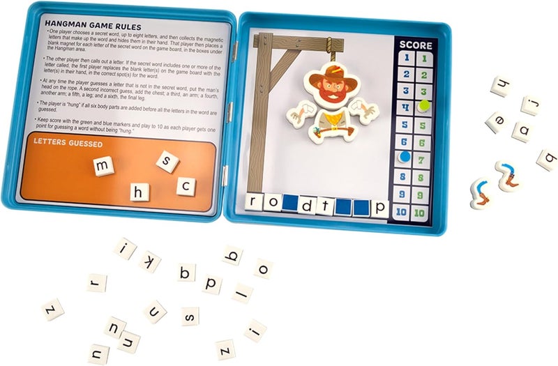 PlayMonster Take N Play Anywhere — Hangman — Easy to Use, Hard to Lose — Fun on the Go Travel Game — For Ages 5+ - Image 3