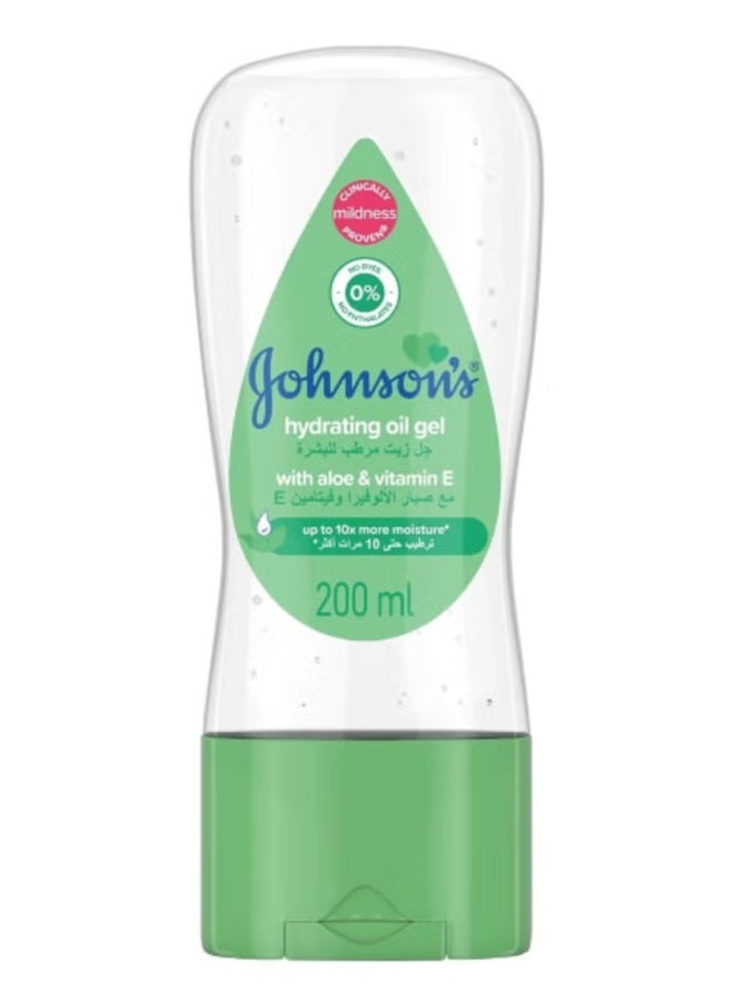 Johnson's Baby Hydrating Oil Gel Aloe & Vitamin E – 200ml - Image 1