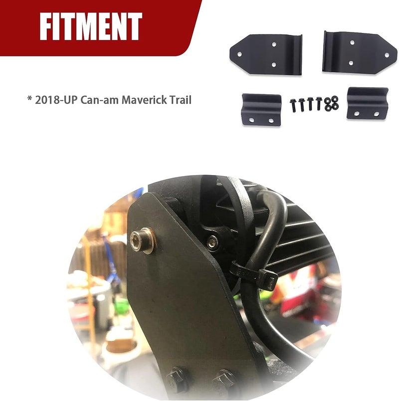 WSays 42'' LED Light Bar Mount Bracket for Can-am Maverick - Image 3