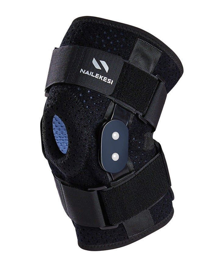 Super ZYouth Knee Support, Knee Brace for Knee Pain Relief, Adjustable Knee Pad with Side Stabilizers & Patella Gel Pads, Knee Wrap for ACL, MCL, Meniscus Tear, Arthritis, Injury Recovery, Black, 1PCS - Image 1