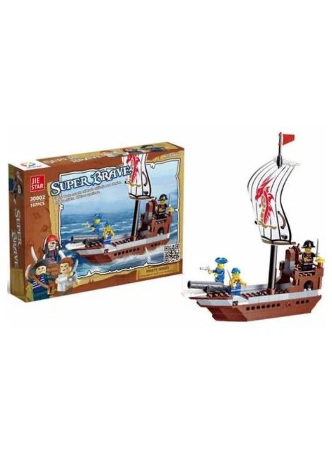 Jie  Star Pirate ship Blocks 30002