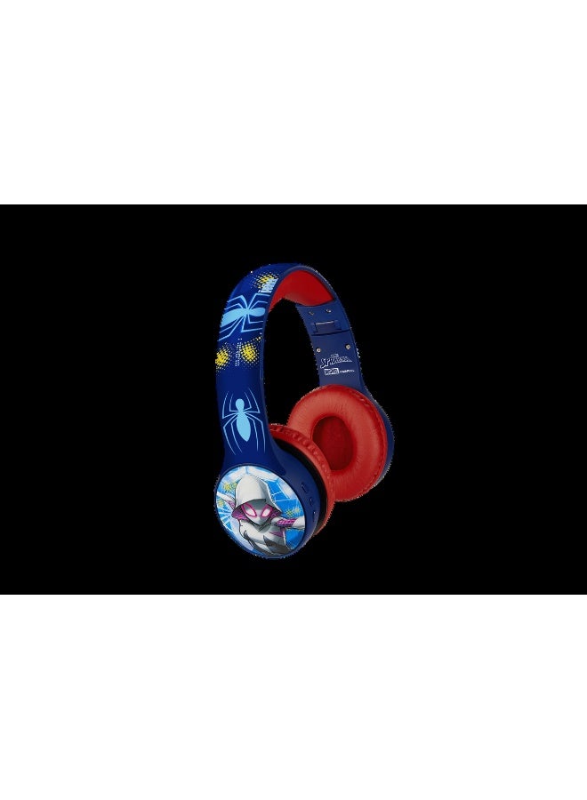 SMD Marvel Spider-Man Bluetooth Padded Headphones with dB Switch | Wireless kids headphones with Spider-Man design, soft cushions, adjustable headband, and volume control switch for safe listening - Image 4
