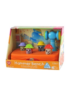 PLAYGO PlayGo 2247 Activity & Amusement Hammer Bench – Educational Game for Kids, 3 Years & Above  - Image 1