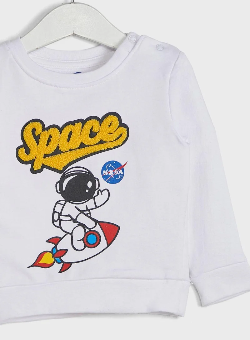 NASA Infant Astronaut Sweatshirt