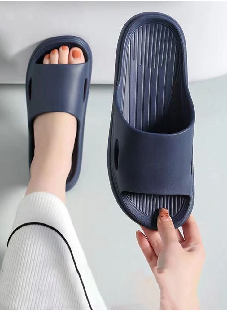HomarKet Bathroom Shower Slippers Anti-slip Lightweight House Shower Slippers Super Soft Home Slippers for Indoor and Outdoor  - Image 4
