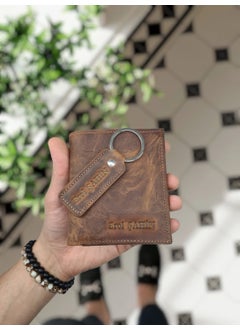 VISSO 111 Leather Personalized Wallet with Coin Pocket Leather Bag  - Image 1