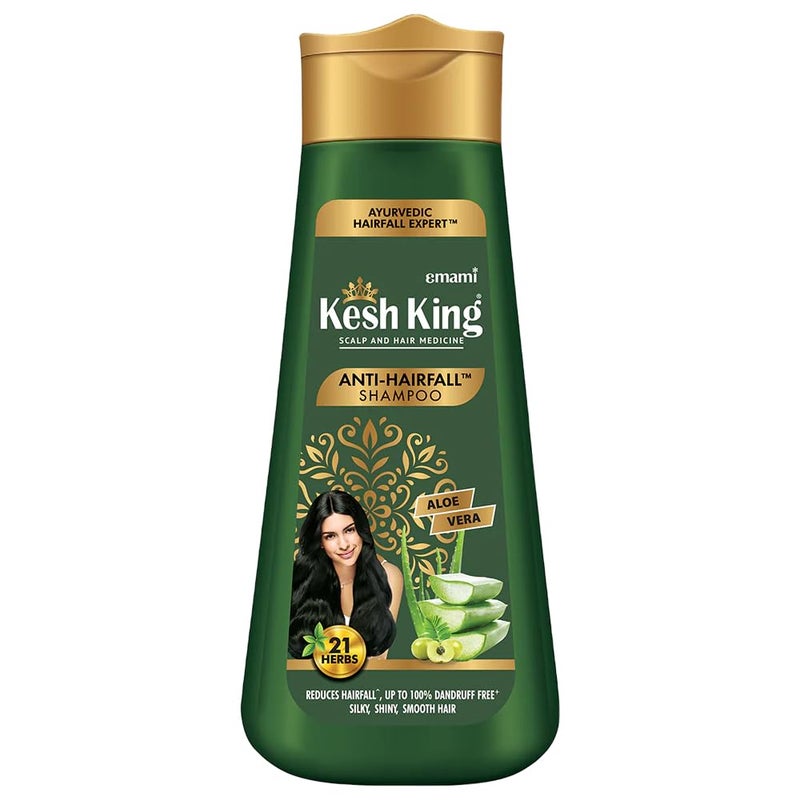 KESH KING Anti Hairfall Shampoo | with 21 Ayurvedic Herbs & Aloe Vera | Provides Healthy Nourished Scalp | for Shiny & Smooth Hair | 6.76 Fl Oz/200ml - Image 1