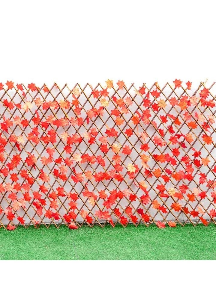 Generic FFD Expandable Faux Ivy Fence Artificial Privacy Screen Decor for Outdoor Wall Balcony and Patio  - Image 3