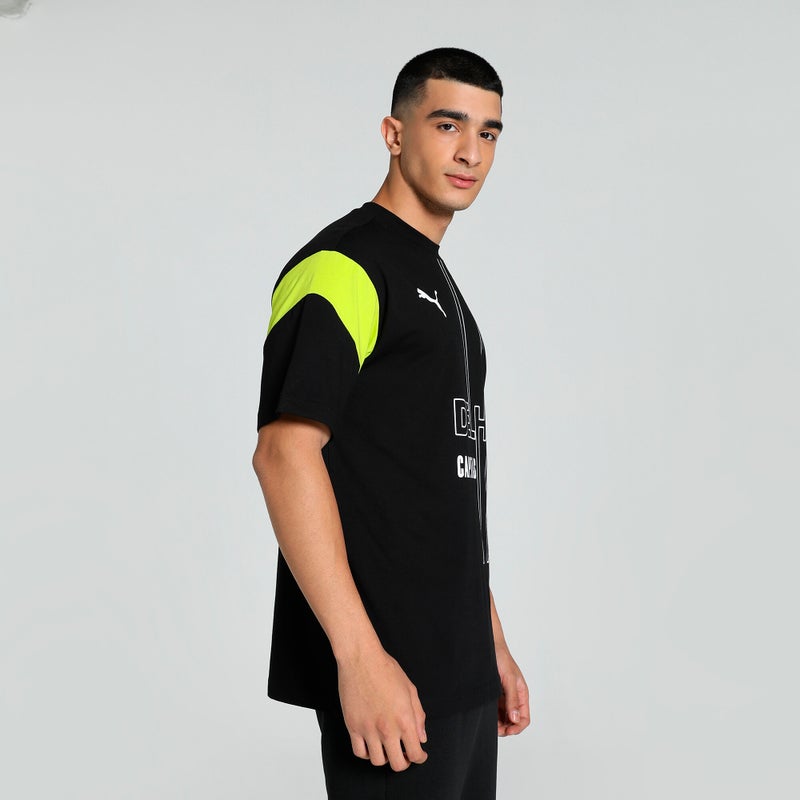 PUMA x DC Graphic Mens Black T-Shirt - Image 2