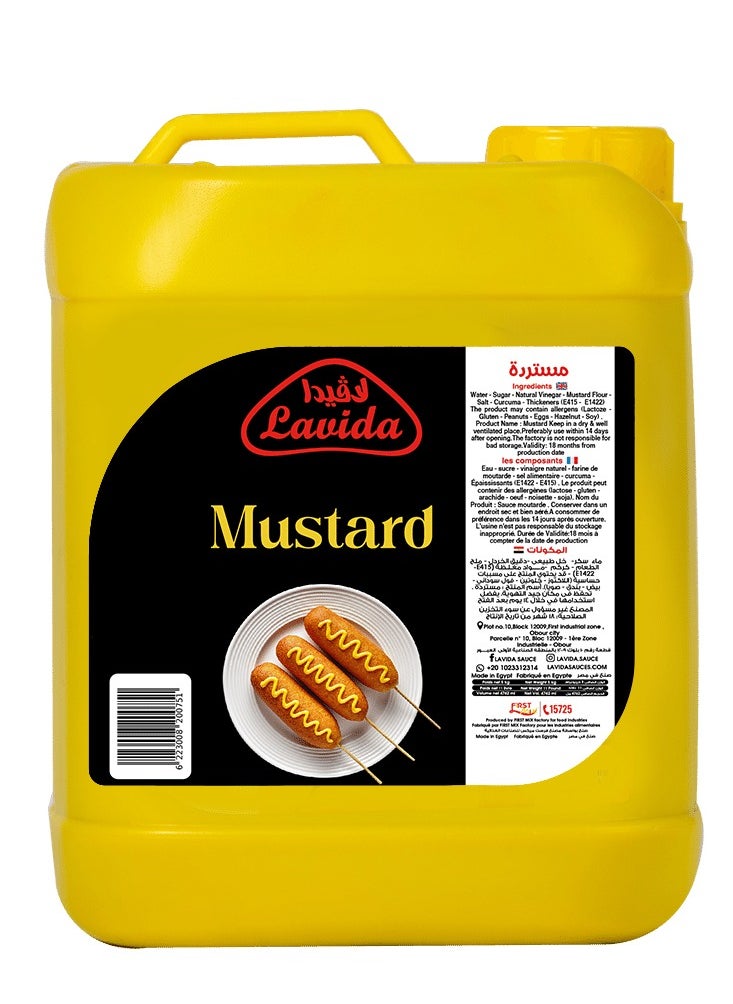 Lavida Lavida Mustard Sauce 5 kg 