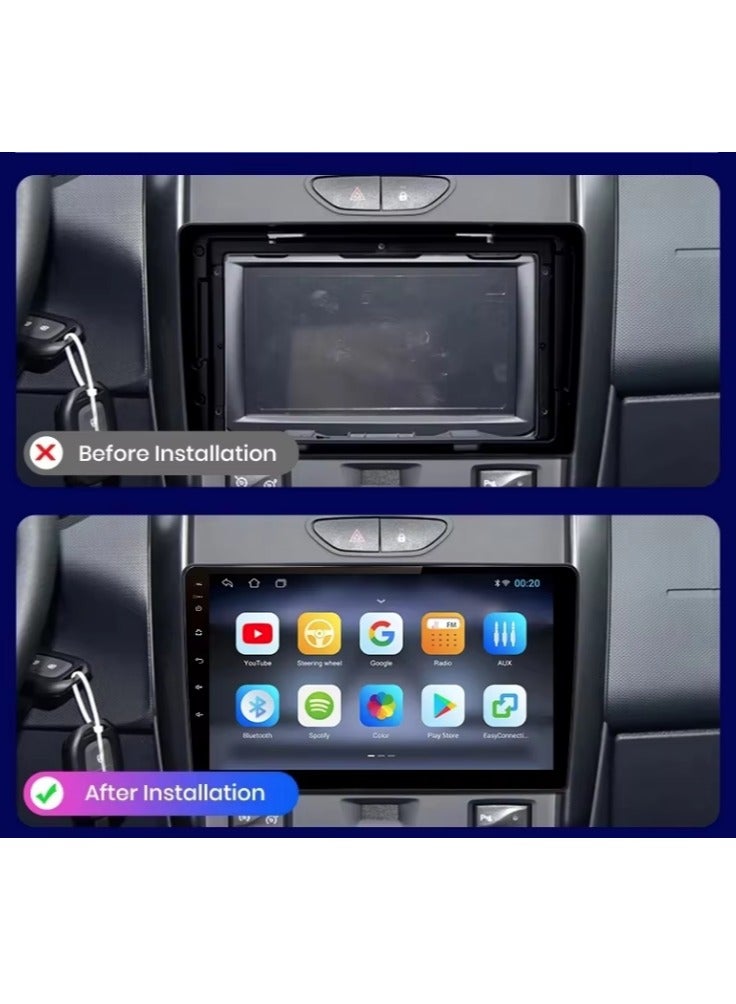 شاشة سيارة ذكية تعمل بنظام أندرويد - 10 بوصة، بلوتوث مدمج، نظام تحديد المواقع العالمي (GPS)، شاشة تعمل باللمس عالية الدقة بالكامل - Image 1