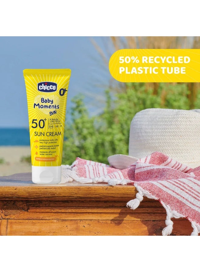 شيكو كريم شيكو بيبي مومنتس الواقي من الشمس 0+ SPF50+ 75 مل - Image 2