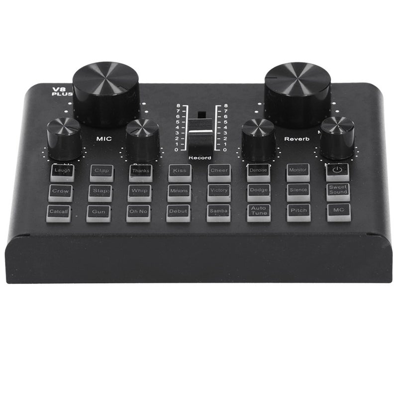 Live Sound Card for Bluetooth MultiFunctional Mobile Phone Karaoke Microphone Outdoor V8plus - Image 3