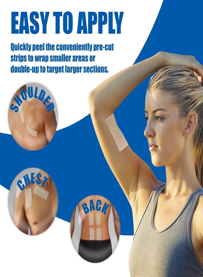 Phiten Titanium Tape Precut, (15 Strips) - Image 3