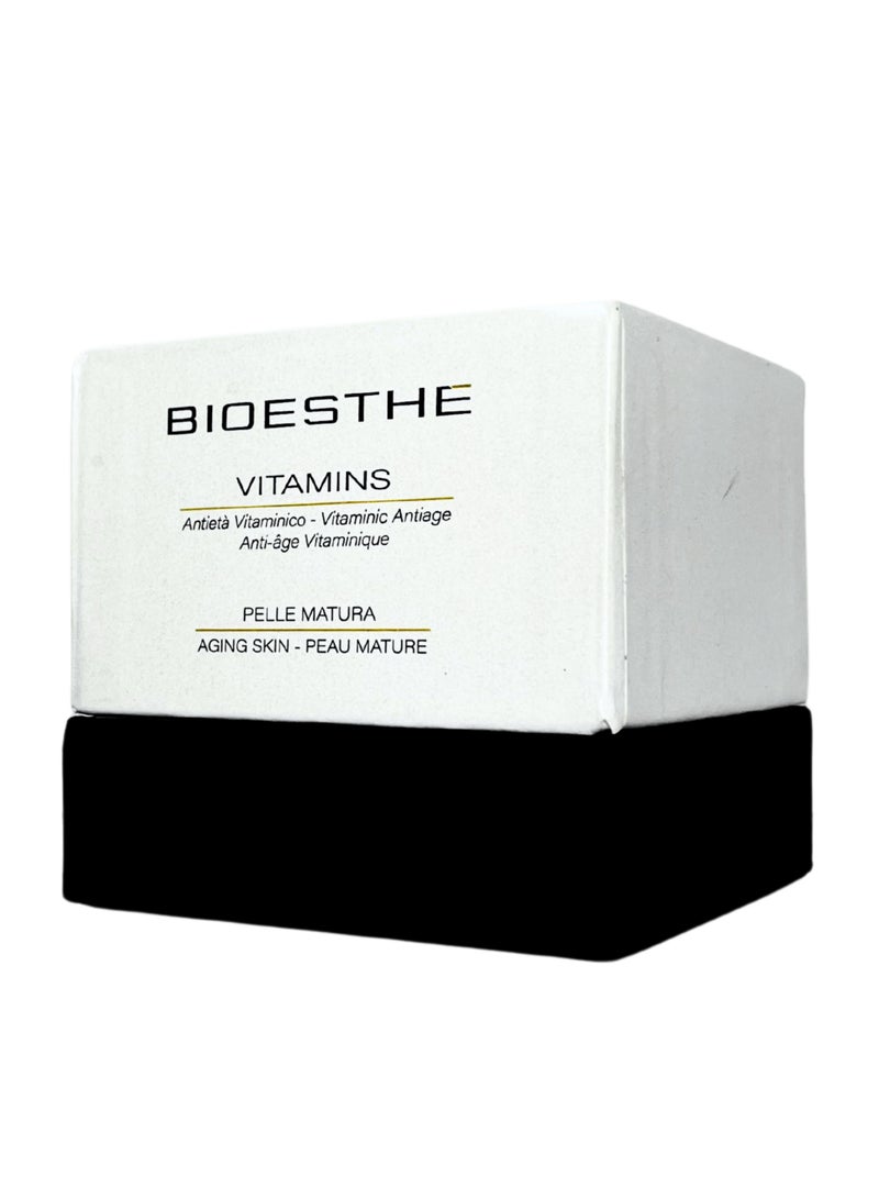 Bioesthe Vitamins Serum – Restorative & Nourishing Face Serum with Hyaluronic Acid, Niacinamide & Peptides – Deep Hydration & Anti-Aging Formula – 30ml - Image 2